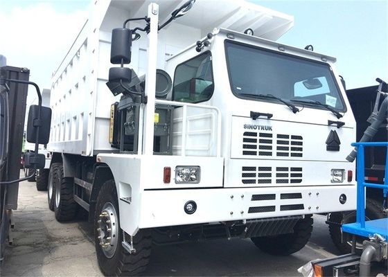 ZZ5707V3840CJ 420HP HOWO 6x4 φορτηγό απορρίψεων μεταλλείας 70 τόνου