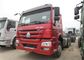 Βαρέων καθηκόντων 10 φορτηγό ρυμουλκών πολυασχόλων επικεφαλής 6x4 420hp Howo ημι